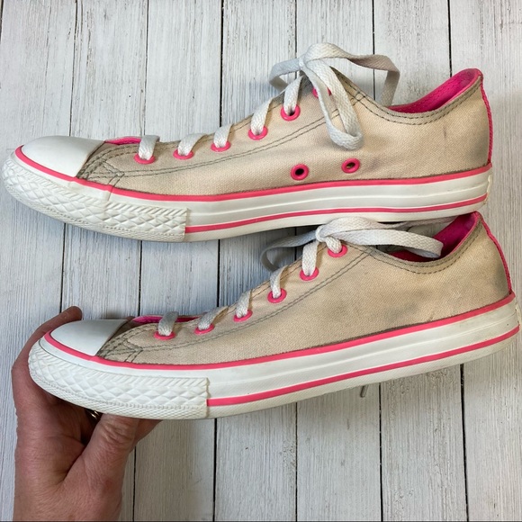 Converse Bleached Double Tongue Sneakers 5 - Picture 4 of 9